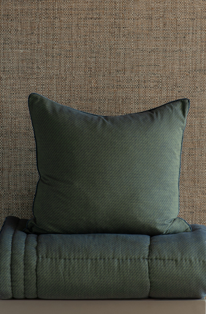 Bianca Lorenne Tobiishi Spruce Comforter | Luxury Cotton Comforter NZ image 1